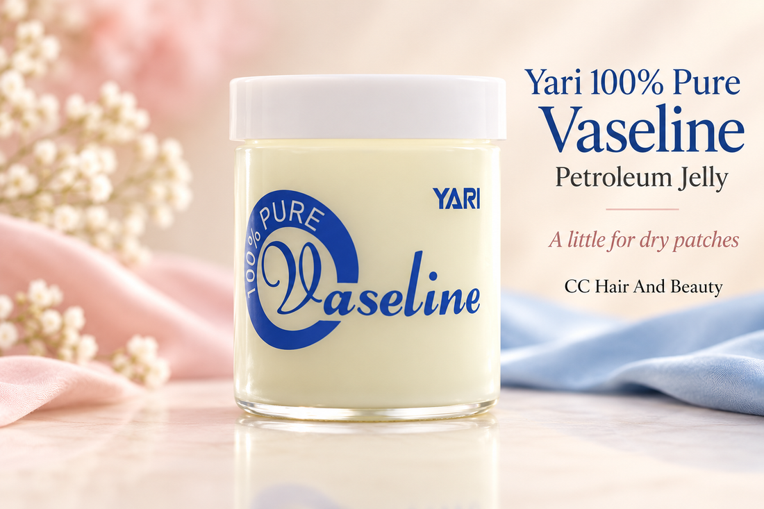 Yari 100% Pure Vaseline Petroleum Jelly product and guide from CC Hair And Beauty