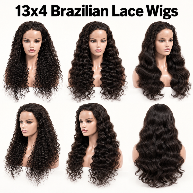 13x4 Brazilian Lace Wigs