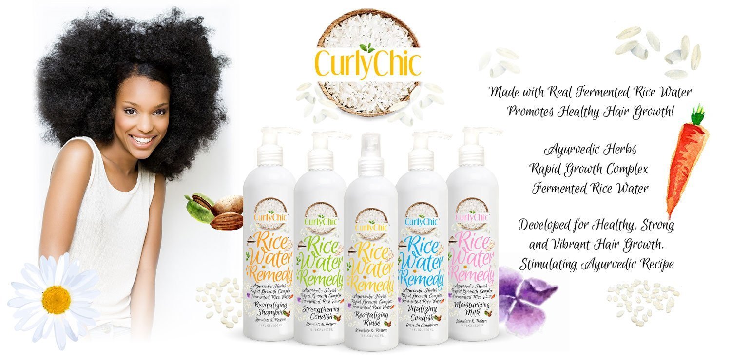 Curly Rice Get defined, frizz-free curls with Curly Chic Rice Water – CC Hair & Beauty