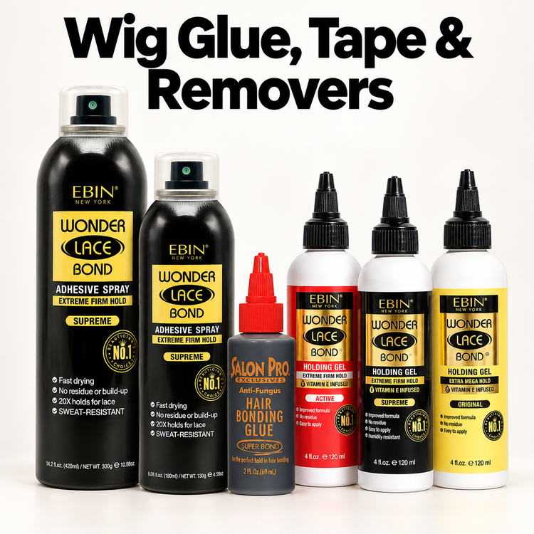 Wig Glue, Tape & Removers