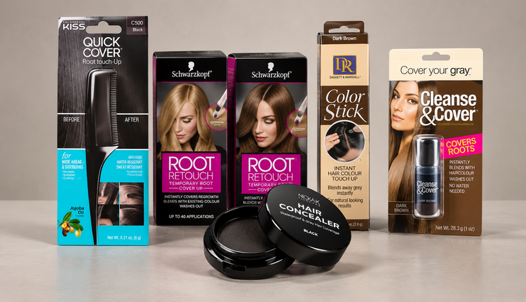 Grey Coverage & Root Touch-Up