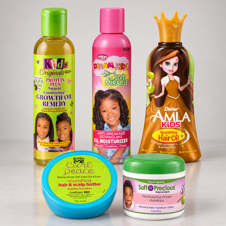 Kids Hair Oils & Moisturisers