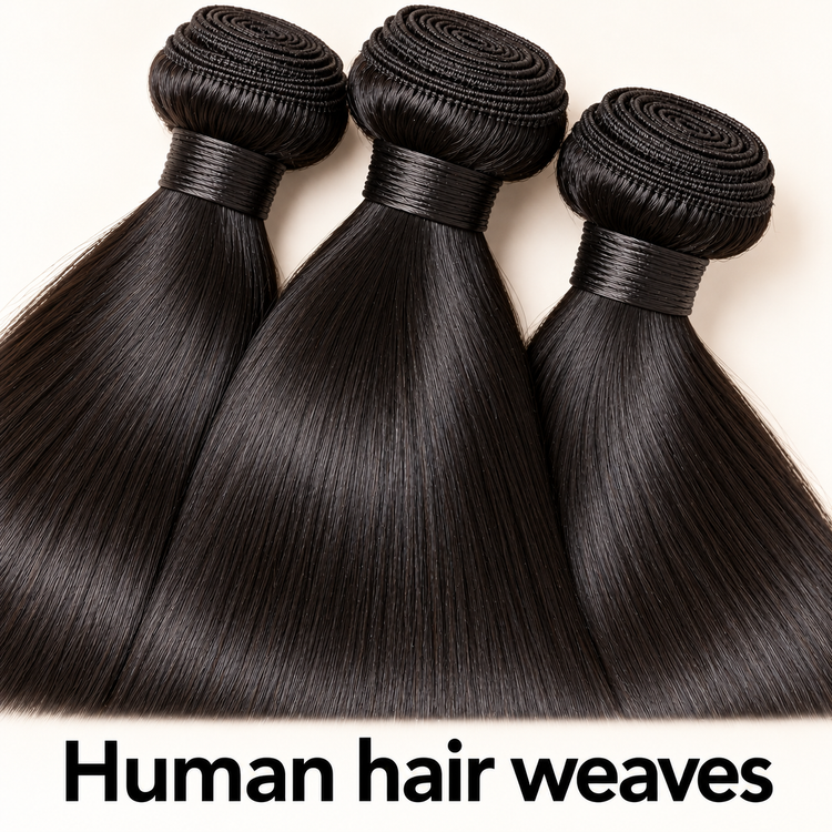 Human Hair Extensions Weaves