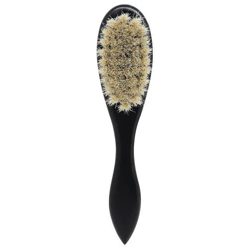 Black Ice Signature Series 100% Horse Tail Hair Hard Beard Brush Beech Wood