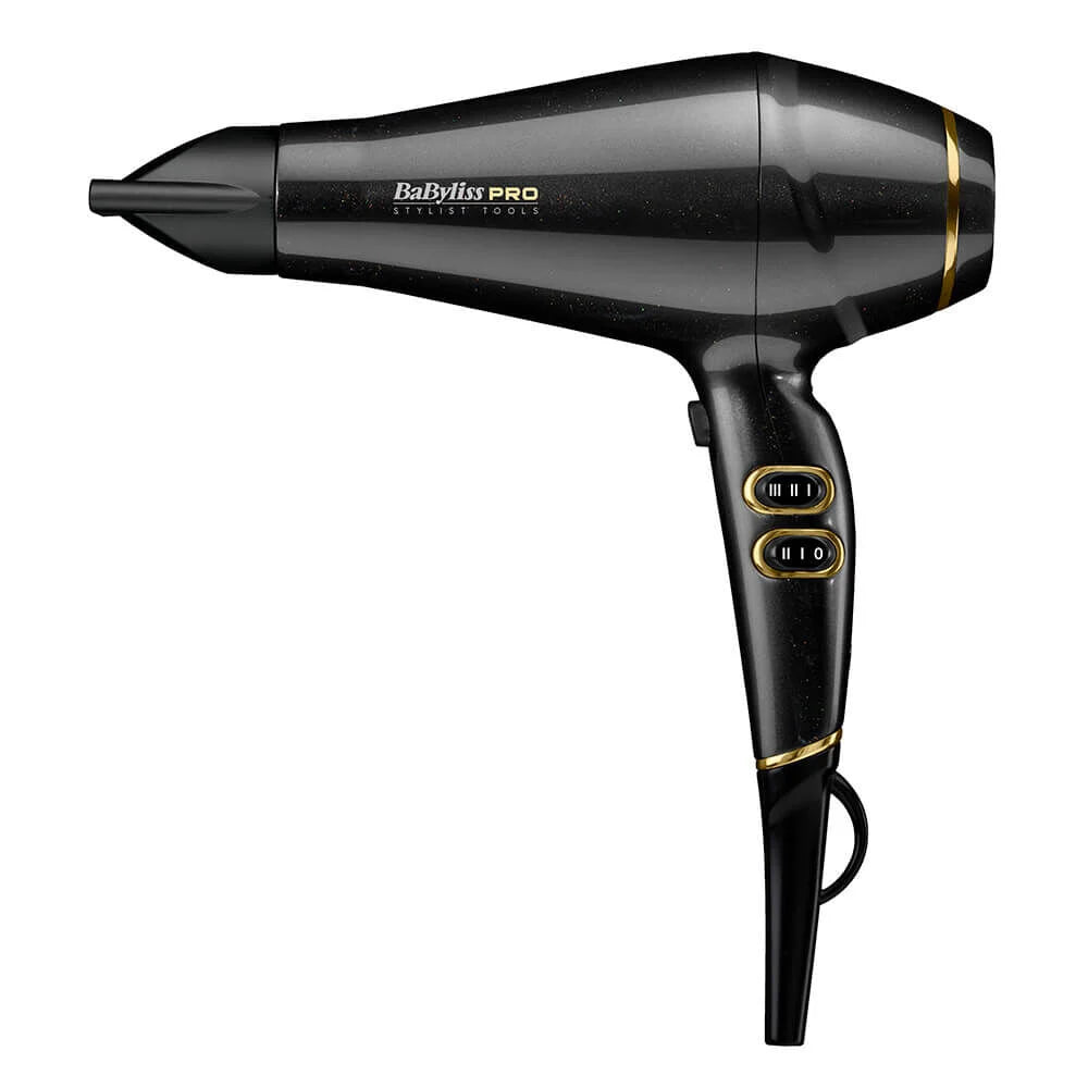 Babyliss Pro Keratin Lustre Hair Dryer Black Shimmer