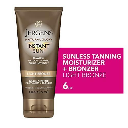 Jergens Natural Glow Instant Sun Light Bronze Moisturizer+Bronzer