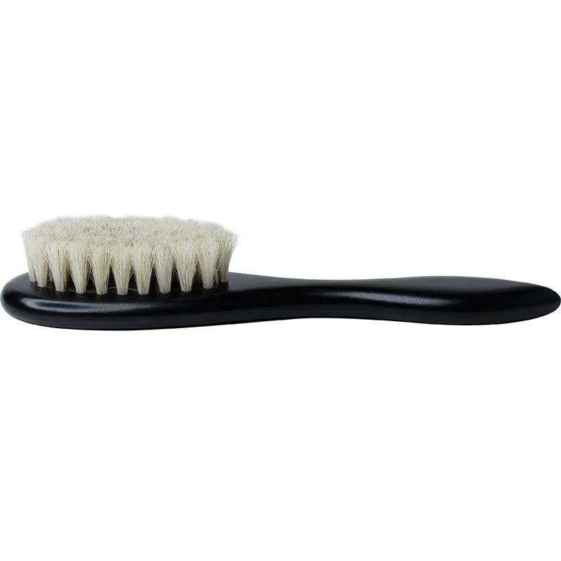 Black Ice Signature Series 100% Horse Tail Hair Hard Beard Brush Beech Wood