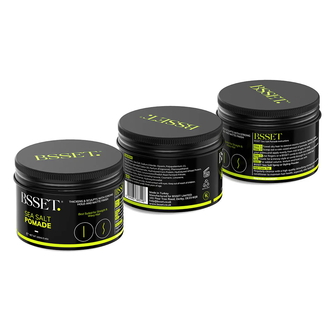 BSSET Sea Salt Pomade 100ml