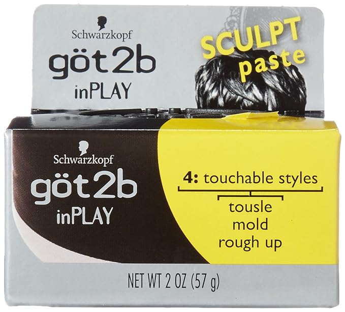 Schwarzkopf Got2b In Play Sculpt Paste 2oz