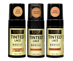 Ebin New York Tinted Lace Mousse Lightweight Foam With Highly Pigmented -3.38oz | CC Hair & Beauty UK