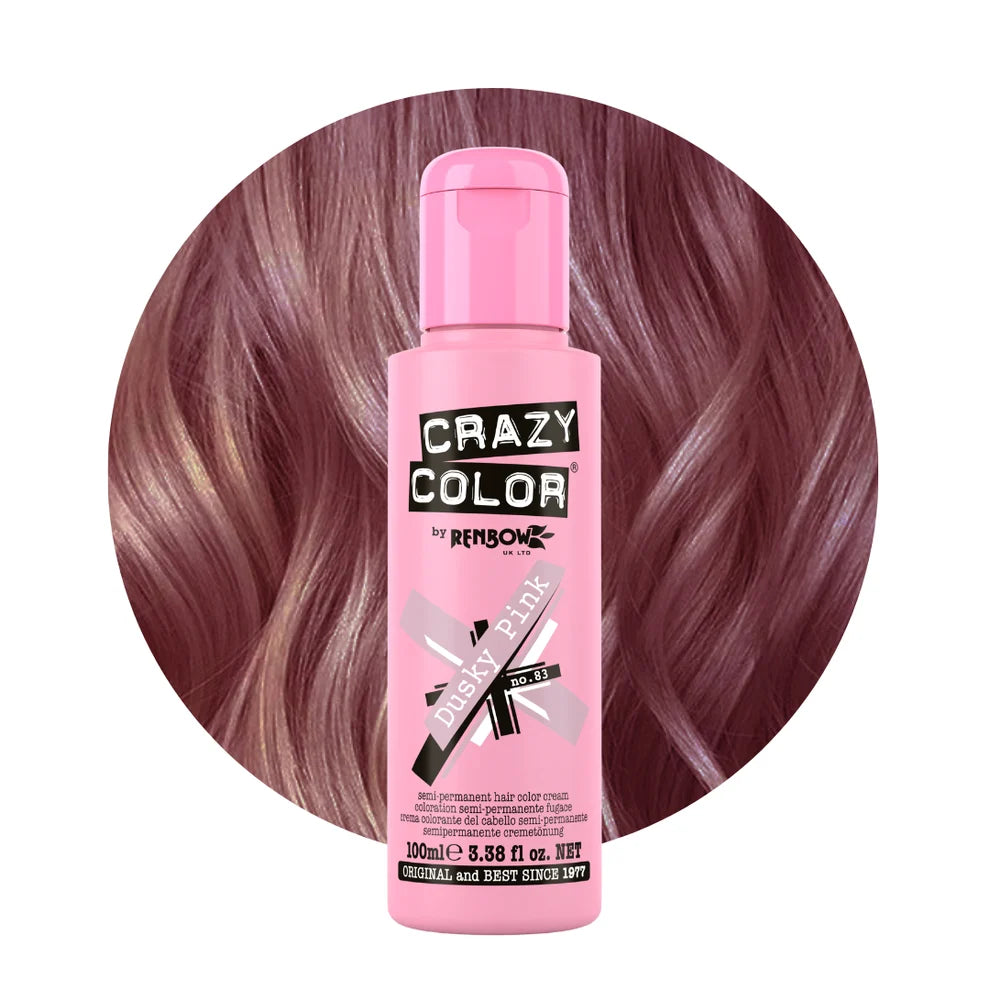 Crazy Color By Renbow Semi-Permanet Hair Color Creams 100 ml