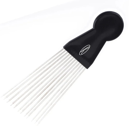 Afro Fan Comb Metal