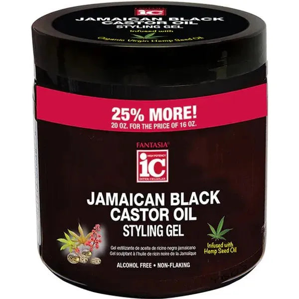 Fantasia Ic Jamaican Black Castor Oil Styling Gel 20oz