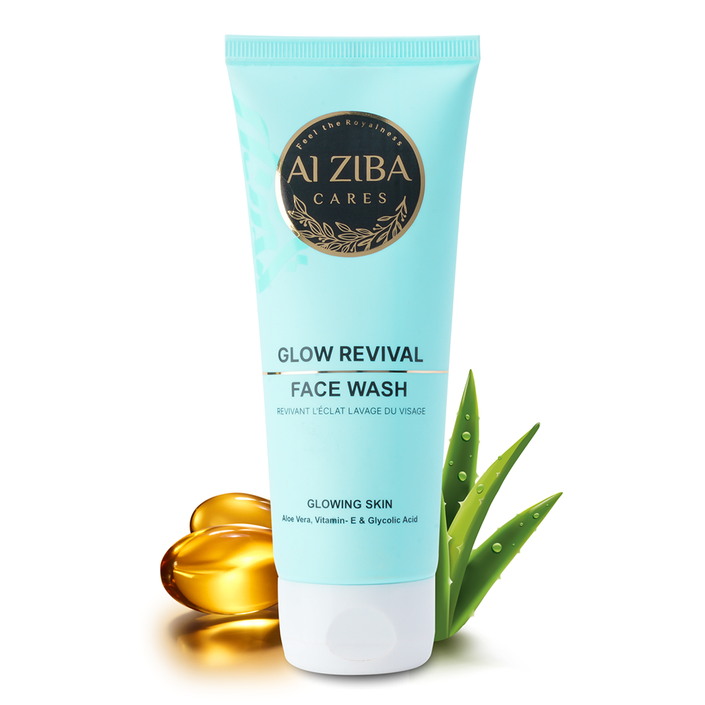 Alziba Cares Glow Revival Face wash 100ml