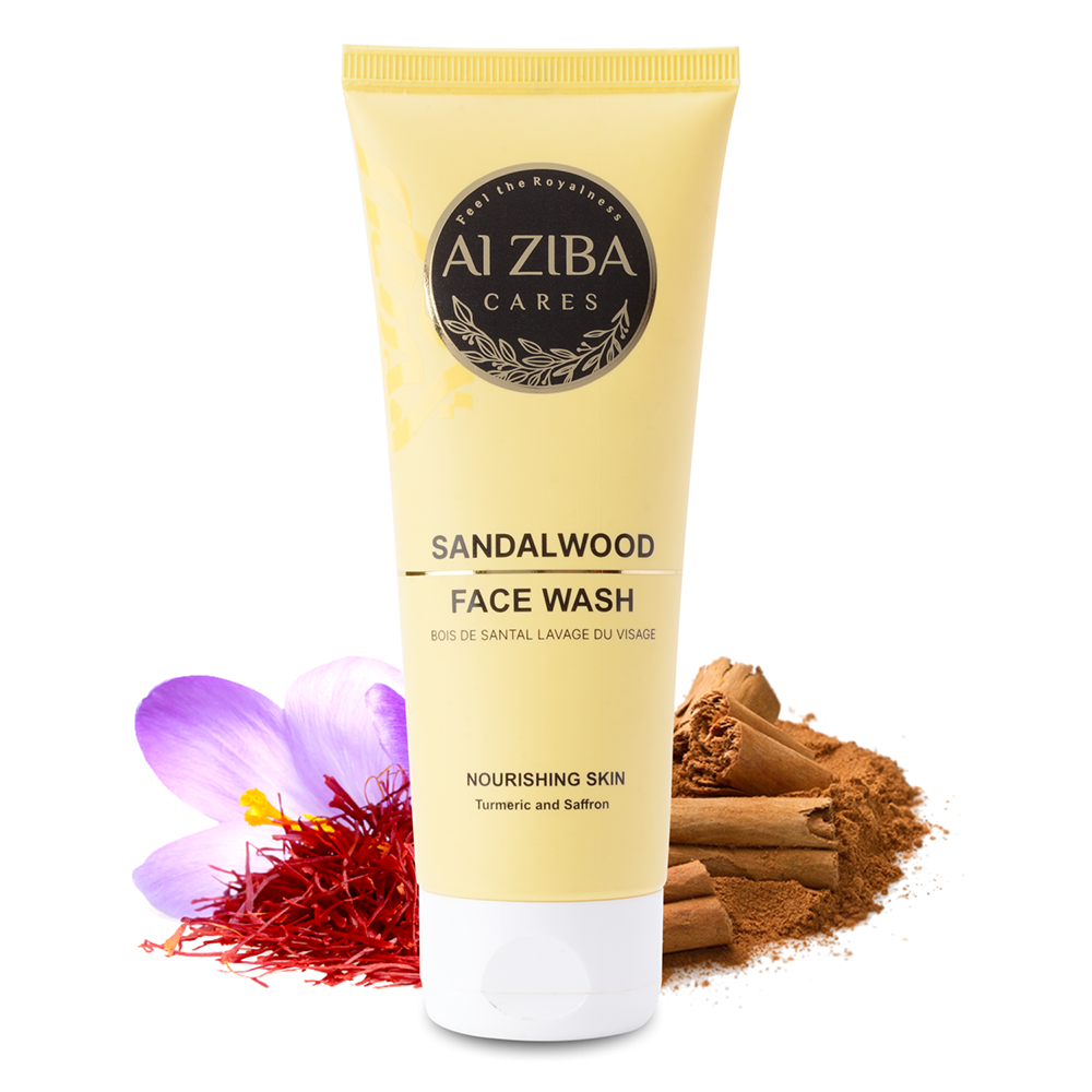 Alziba Cares Sandalwood Face wash 100ml