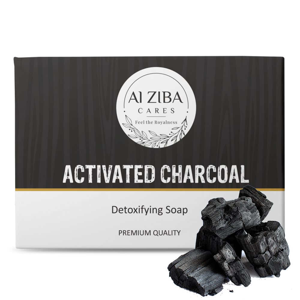 Alziba Cares Activated Charcoal Soap 100g