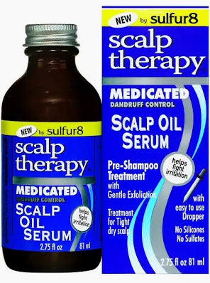 Sulfur 8 Medicated Scalp Thereapy Oil Serum 2.75 Fl oz