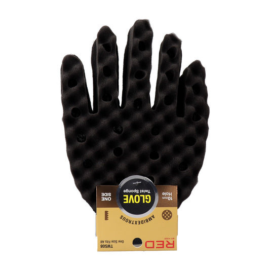 Red Kiss Twist Sponge Glove Sponge In Glove TWS08