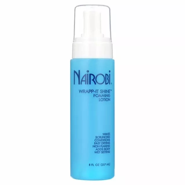 Nairobi Wrapp It Shine Foaming Lotion Hair Mousse 237ml