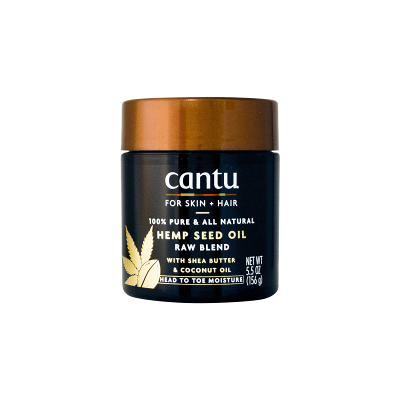 Cantu For Skin + Hair Hemp Seed Oil Raw Blend Head To Toe Moisture