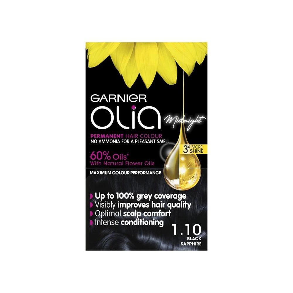 Garnier OLIA Permanent Hair Dye Colour Cream Different Shades Ammonia Free