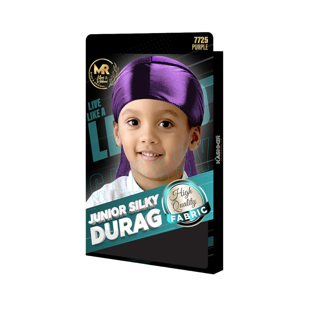 MR Classy Junior Silky Durag For Kids High Quality Fabric Premium Soft