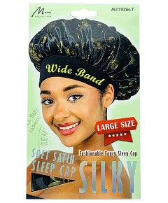 Murry Collection Soft Satin Wide Silky Sleep Cap