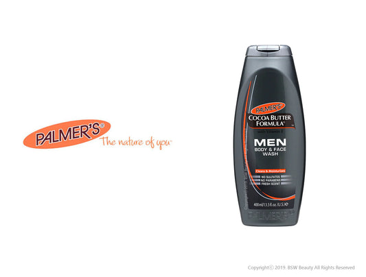 Palmers Cocoa Butter Formula Body & Face Wash for Men Vitamin E 400ml