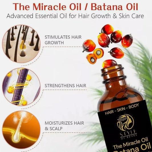 Style My Edges Miracle Oil Batana Oil 2 oz