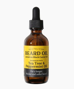 Revitalizing JBCO Beard Oil Enhanced With Tea Tree And Peppermint Oil 2oz