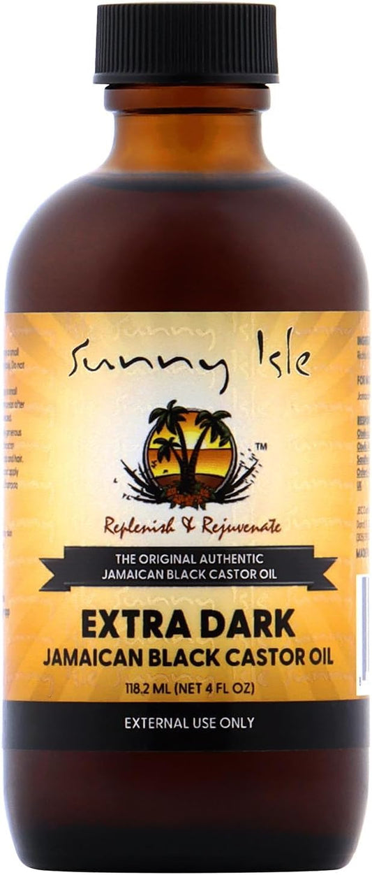 Sunny Isle, Jamaican Black Castor Oil, Extra Dark , 8oz