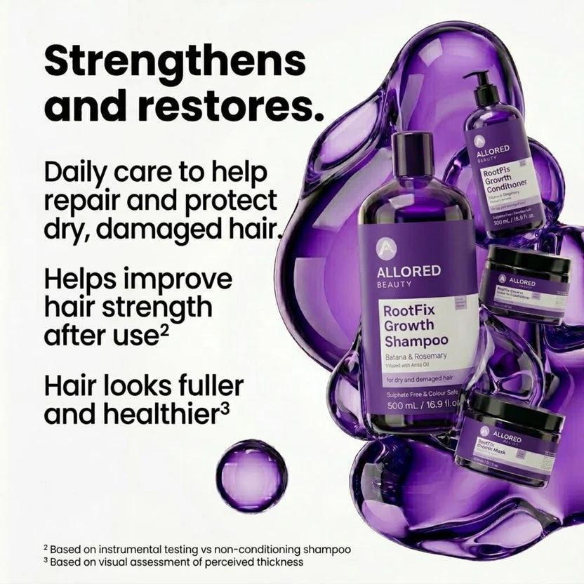 Allored Professional RootFix Growth Leave In Conditioner with Batana Rosemary & Amla Oils 300ml