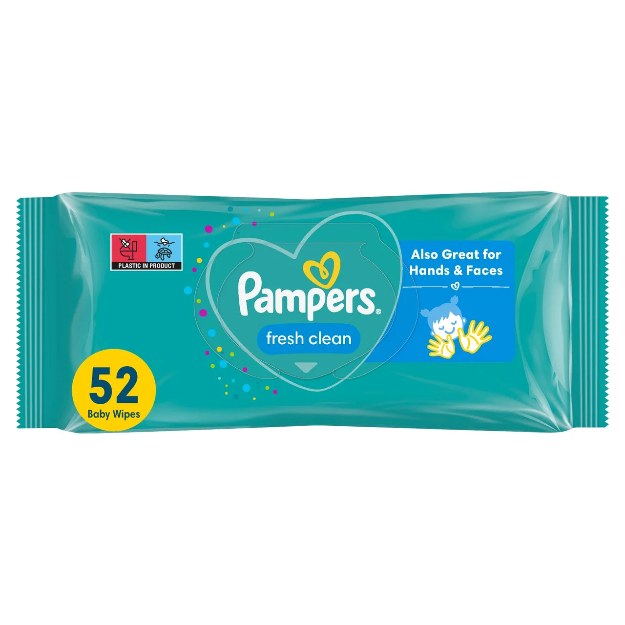 Pampers Fresh Clean Baby 52 Wet  Wipes