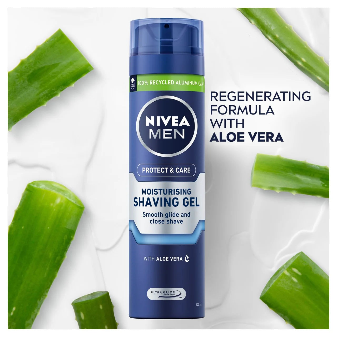 NIVEA MEN Protect & Care Moisturising Shaving Gel