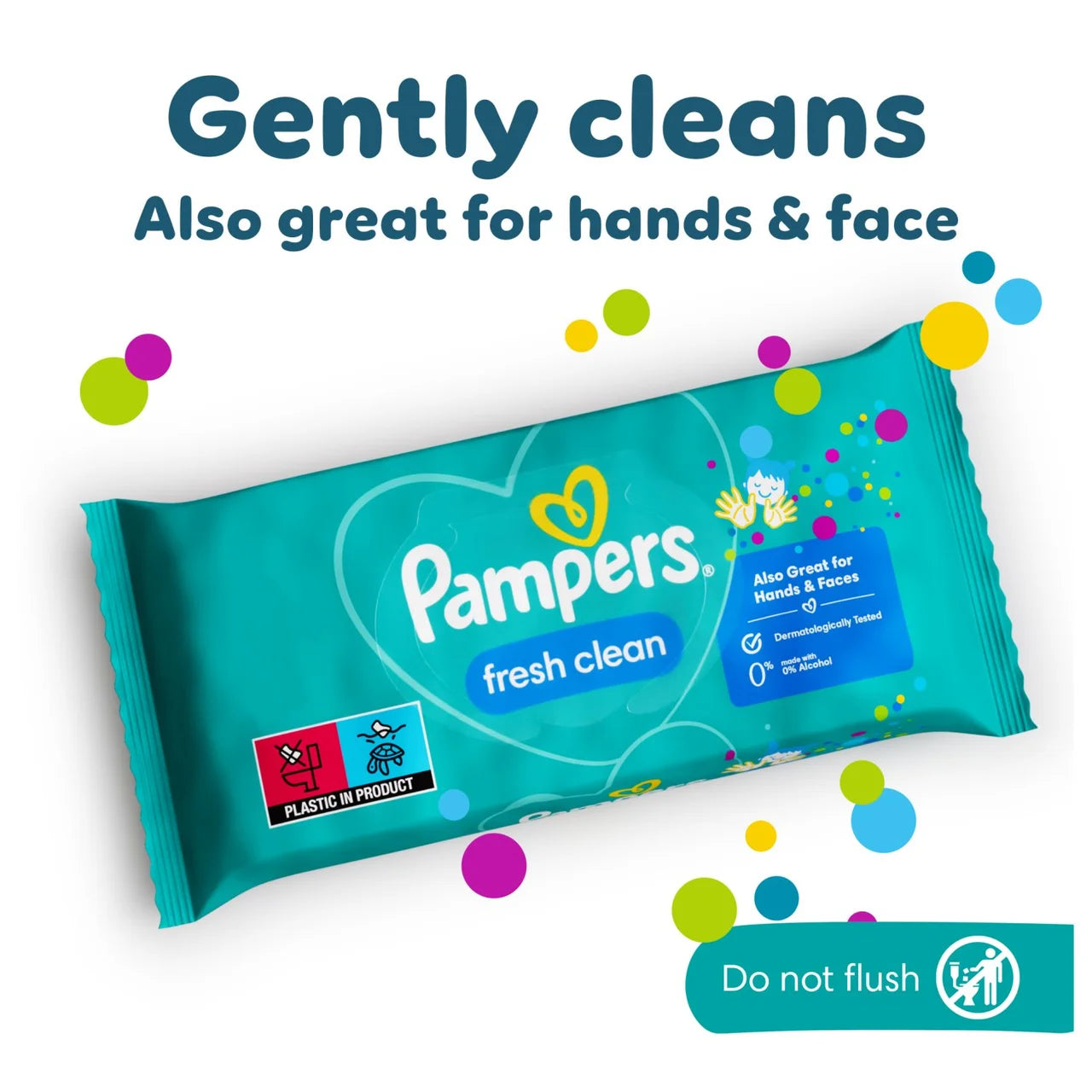 Pampers Fresh Clean Baby 52 Wet  Wipes