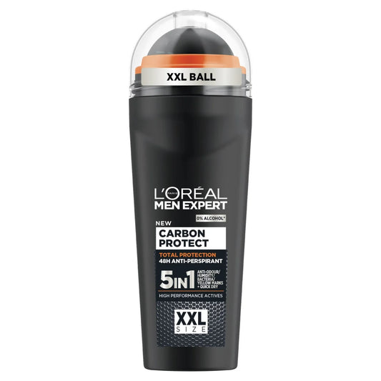 L'Oreal Men Expert Carbon Protect 48H Anti-Perspirant Roll On 50 ml. New