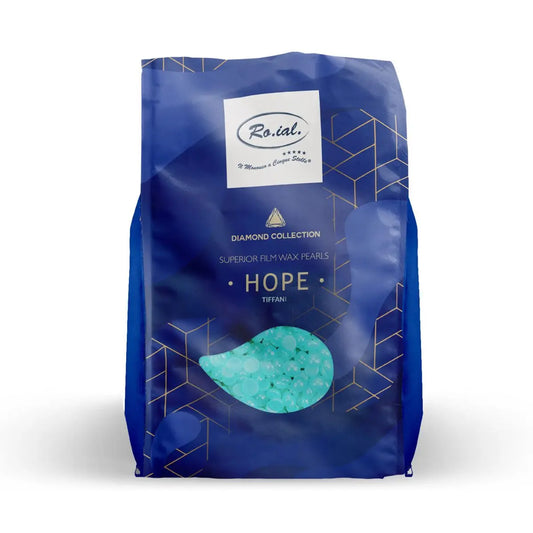 Ro.ial Hot Wax Beads Hope Tiffany Turquoise 1kg | Shop at CC Hair & Beauty UK