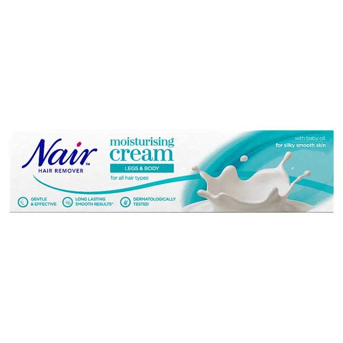 Nair Hair Remover Moisturising Cream Legs & Body, 100ml