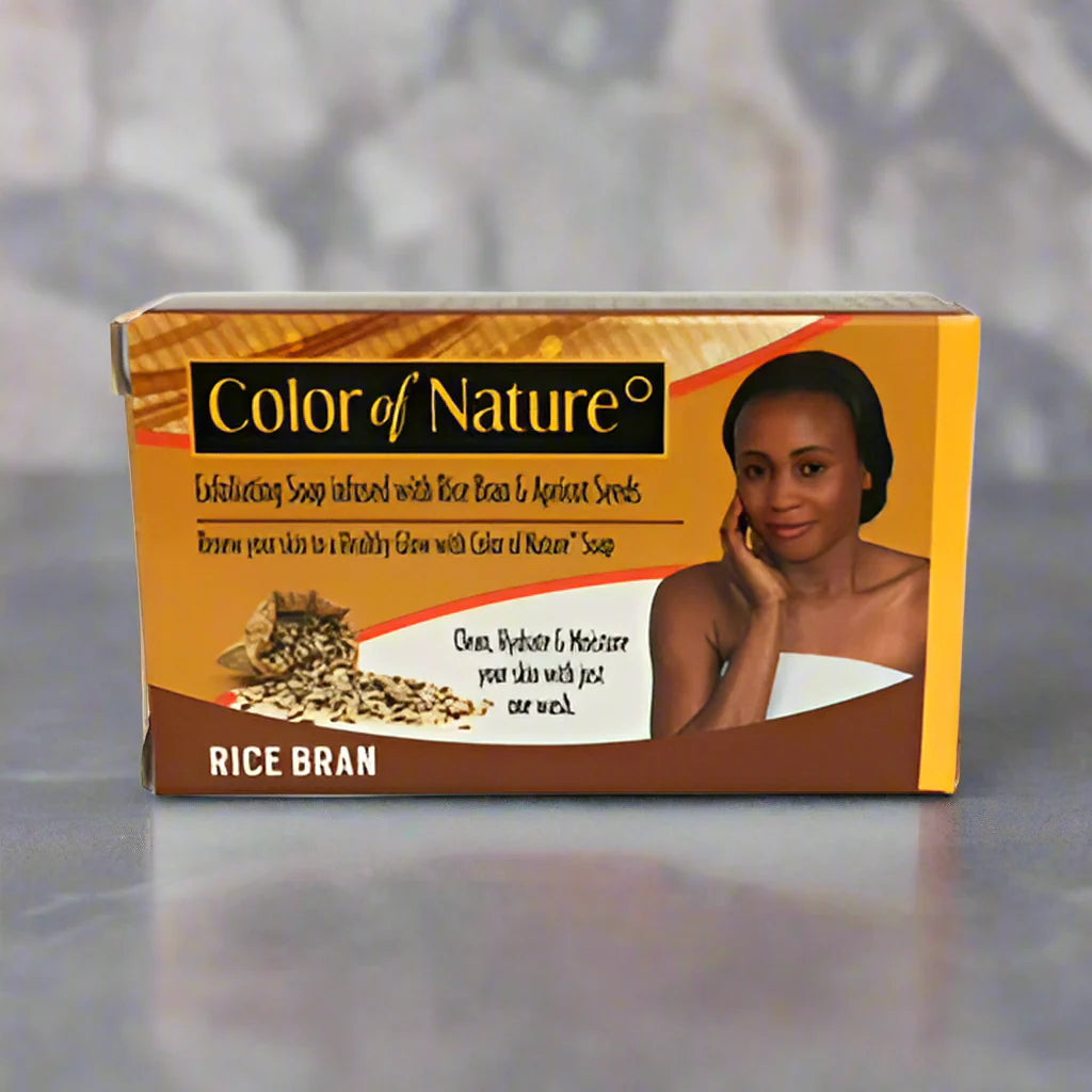Color of Nature Exfoliating Rice Bran Soap