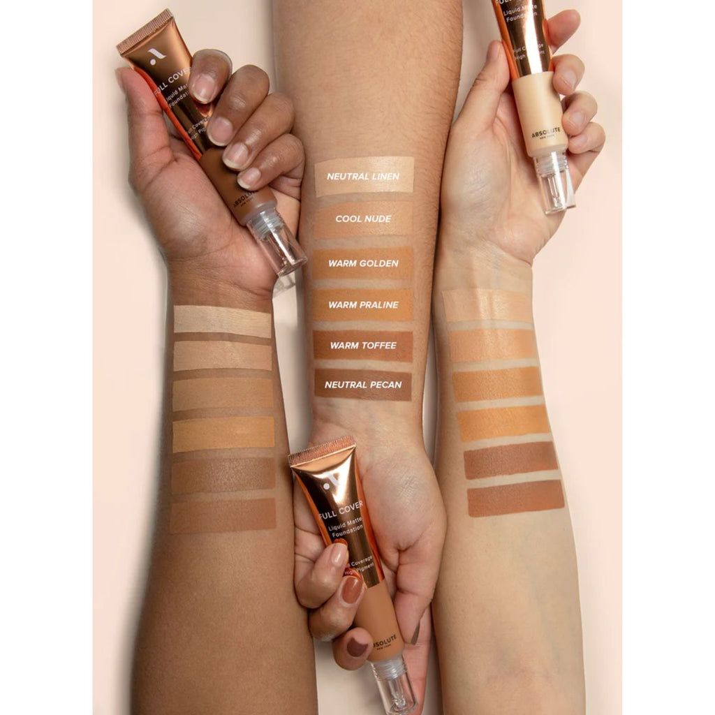 Absolute New York Full Cover Neutral Linen Matte Liquid Foundation