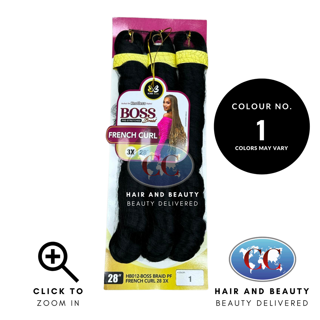 Bobbi Boss 3x French Curl Braids 20" & 28"