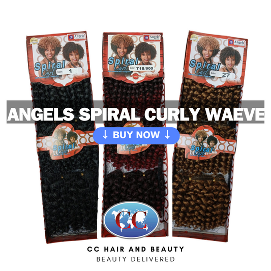 Angels Synthetic Hair - 3 PC Spiral Curly Weave