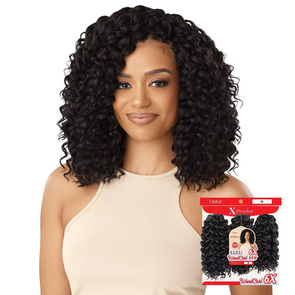 Outre X-Pression Twisted Up - LuLu Wandcurl 6x 8"9"10"