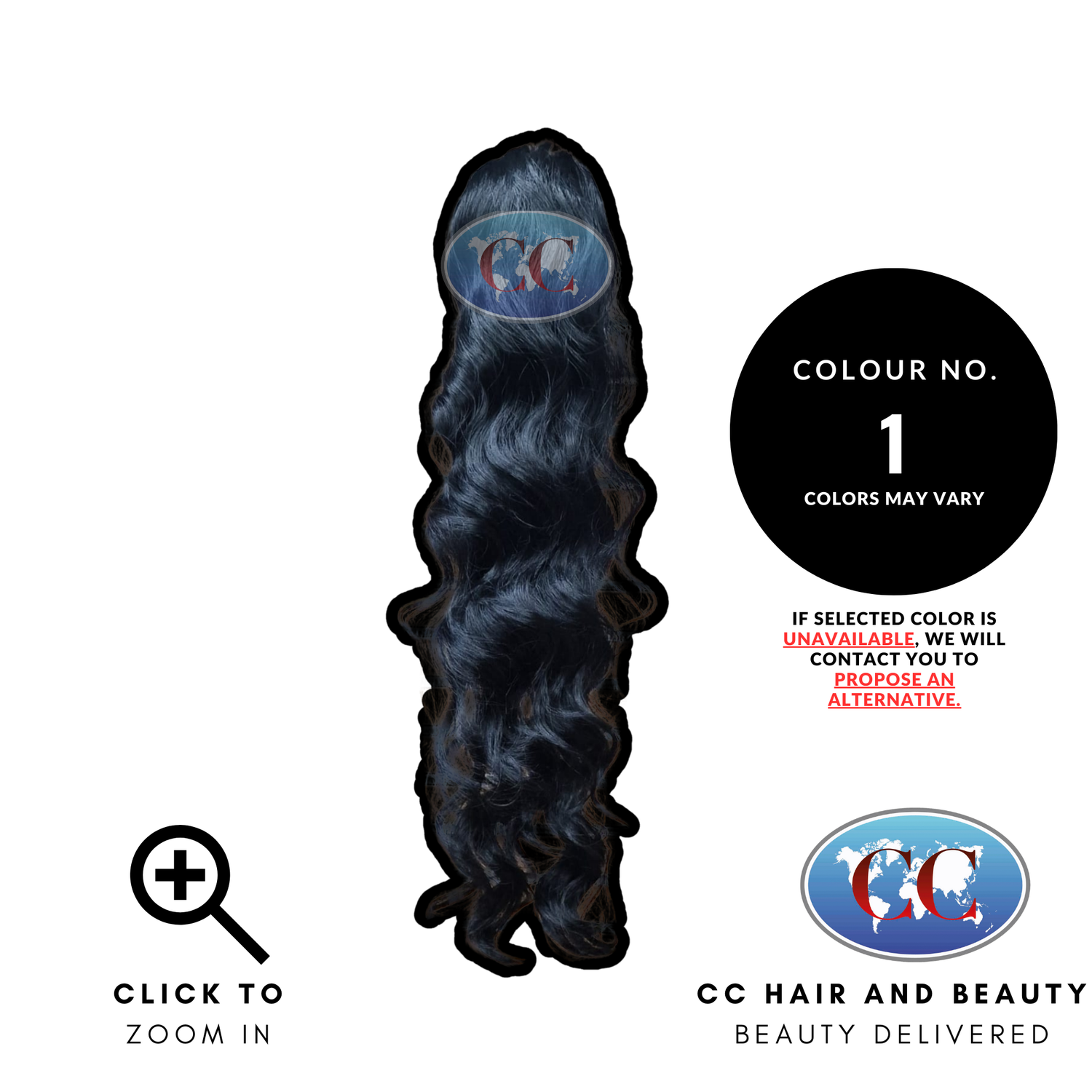 Janet Collection Synthetic Ponytail - Blueberry D/S-colour 1