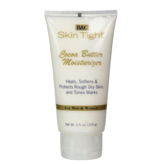 B&C Skin Tight Cocoa Butter Moisturizer (3.5 oz)