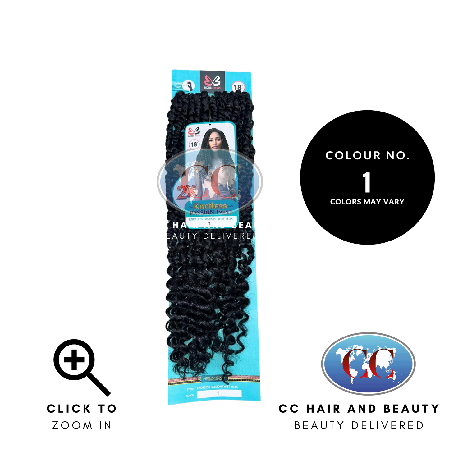 Bobbi Boss Crocher Braids Knotless Passion Twist 18" & 24"