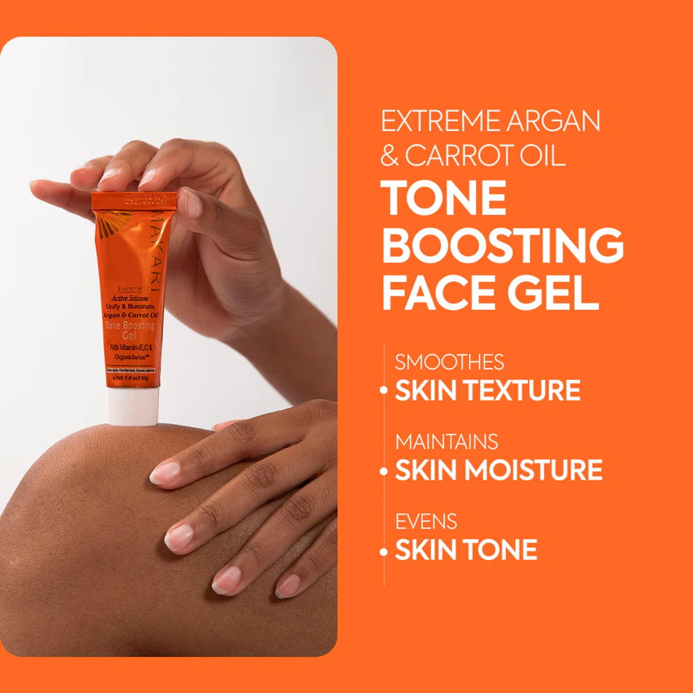 Makari Extreme Argan & Carrot Oil Tone Boosting Gel 1.0 oz
