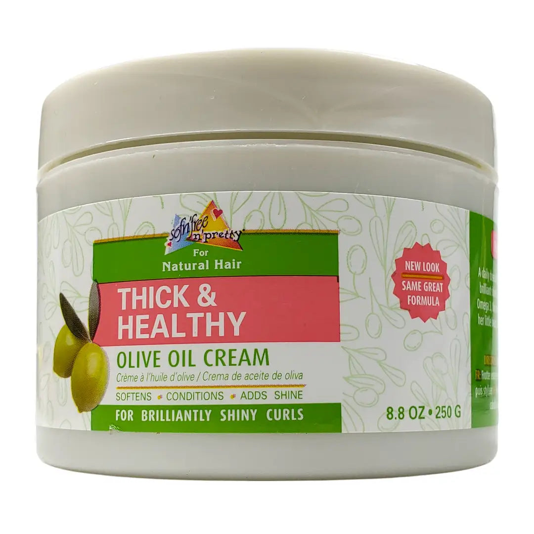 Sofn'Free N'Pretty Grohealthy Thick & Healthy Olive Oil Cream 250 g