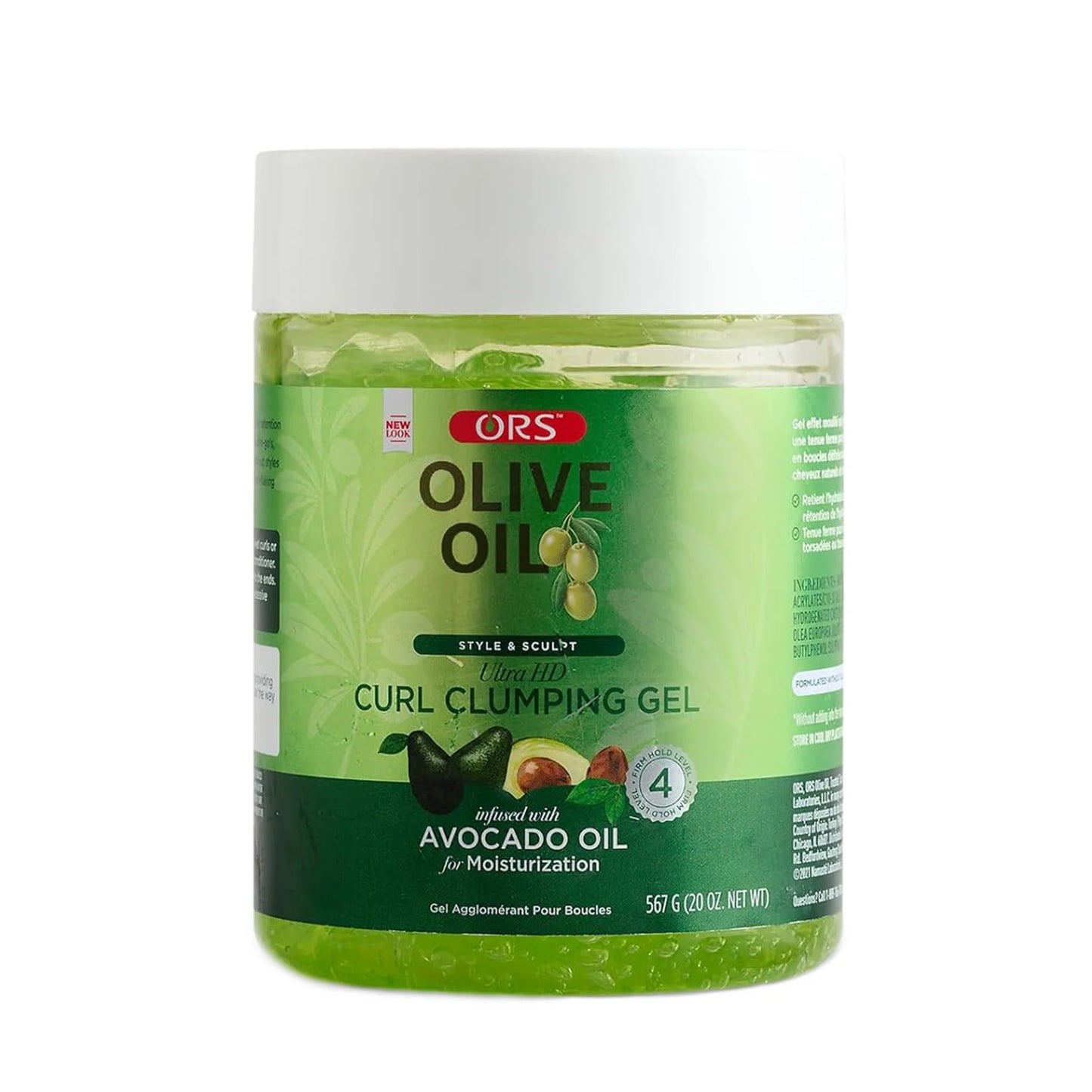 Organic Root Stimulator Olive Oil Ultra Hd Gel Curl Clumping - 20 Oz