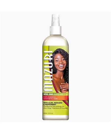 Mazuri Wig 360 Styling Mist with Aloe, Avocado & Peppermint 355ml